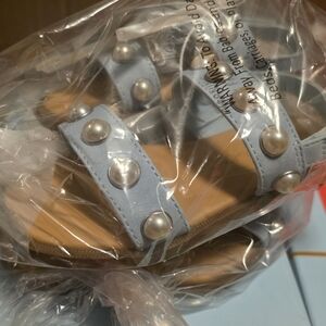 Cat & Jack Light Blue Studded Girls' Sandals